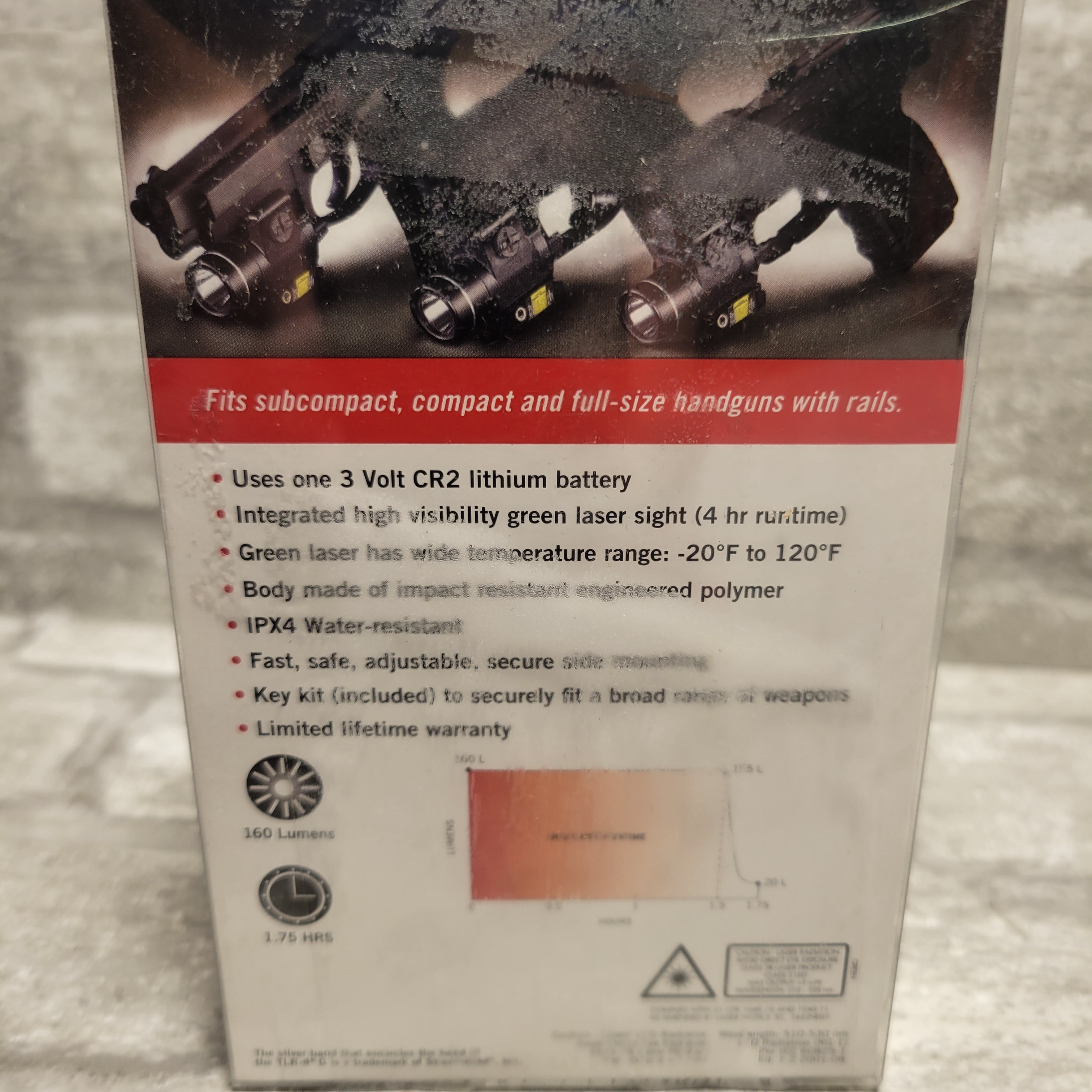 Streamlight TLR-4 G LED Compact Tactical Gun Mount Flashlight Green Laser (8100341940462)